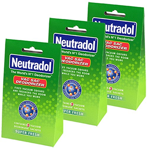 Pack Of 9 Neutradol Fresh Deodorizer Vac Sacs