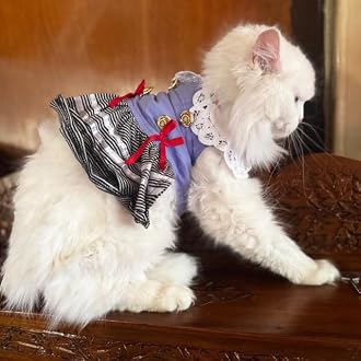 Lulala Pet Cloth Cute Pet Sundress Ribber Work Pet Prin...