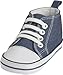 Playshoes Canvas Baby Toddler Sneaker, Babyshoes, Booties (Jeansblue, 6 - 12 Months, Size 19)