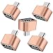 Produktbild Lucklystar® OTG Adapter Micro USB (männlich) auf USB 2.0 (weiblich) Adapter Micro USB auf USB Flash Drive OTG Adapter Android Smartphone/Tablet mit OTG Funktion (Huawei Samsung Galaxy Tab S/S2/Pro (5pcs, pinkF)