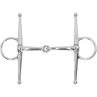 Morso Per Cavallo In Acciaio Inox Con Rame - Eggbutt, Anello Francese, Per Equitazione