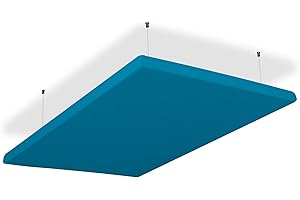 SILENT4® Soffitto fonoassorbente 116x78 cm Quadro acustico certificato dall'Istituto Fraunhofer