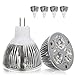 Produktbild 4 Packungen von MR16 9 W warm weiß LED Leuchtmittel Energiesparlampe perfekter Ersatz für Halogen Leuchtmittel