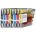 Produktbild DOREE 8 x Printer Ink Cartridges High Capacity Compatible with Brother LC1100 LC980