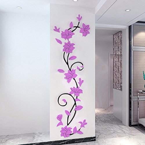 Shoze 3d Rose Flower Wall Sticker Remova Buy Online In Canada At Desertcart