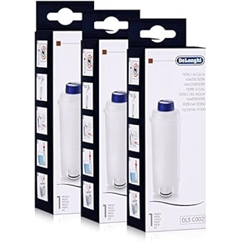 Delonghi Water Filter DLSC002 (Pack of 3): Amazon.co.uk: Kitchen & Home