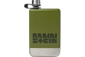 Rammstein Flachmann "Benzin" Benzynowy zielony flakon ze stali nierdzewnej