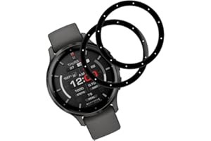 Rcokas für Schutzfolie Garmin Venu 3s Panzerglasfolie Garmin Venu 3s Displayschutz [2 Stück], Displayschutzfolie mit Garmin Venu 3s Folie [Soft TPU][Ultra-klar][Blasenfreie][Garmin Venu 3s]