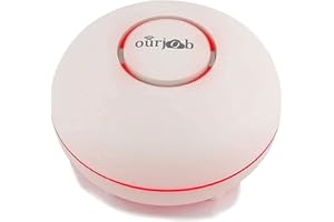 Water Leak Detector -Ourjob Water Alarm Surveillance Systems Water Detectors for Home Security, Kitchen，Bathroom, Basement