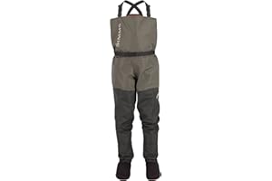 Simms Kids Tributary Stockingfoot Chest Fishing Waders, Youth Waterproof Chest Fishing Waders
