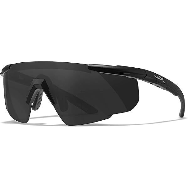 Wiley X SAINT Grey/Clear/Light Rust Matte Black Frame