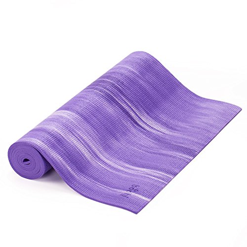 Yogamatte GANGES, Allround-Matte für Yoga, Gymnastik & Pilates mit guter Dämpfung, griffig und rutschfest in 5 bunten Farben - 2