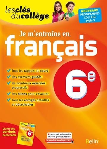 Download Clés du collège français 6e je m'entraîne (N.E) Download Clés du collège français 6e je m'entraîne (N.E)