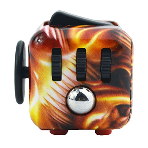 Stephaee Fidget Cube Toy Focus Attention And Relieve Stress For Children & Adults A6 Fire Phoenix Stephaee Fidget Cube Toy Focus Attention And Relieve Stress For Children & Adults A6 Fire Phoenix