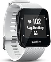 Garmin Forerunner 35 GPS Running Watch with Wrist-based Heart Rate - White