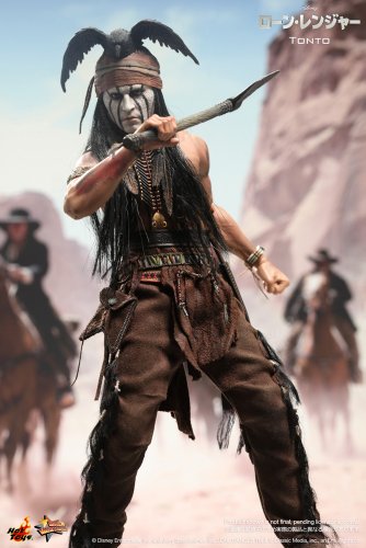 Hot Toys Movie Master Piece 1/ 6 Scale The Lone Ranger Tonto Collectible Figure