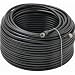 Black Point Products BV-088 150-Foot RG-6 H.D. Coax with Fittings, Black RS.6895.00