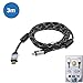 Produktbild & # x2728; NET Lösungen & # x2728; Premium Hochgeschwindigkeits HDMI Kabel 3 Meter mit Ethernet aus Nylon, für Ihre Leser Ray, Spielkonsolen, TV LCD...