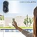 Produktbild GKA Cecoclean WinRobot 870 5035 Fensterputzroboter 80W Fenster putzen lassen mit Fernbedienung Fenstersauger Dusche Fliesen NP 299 €