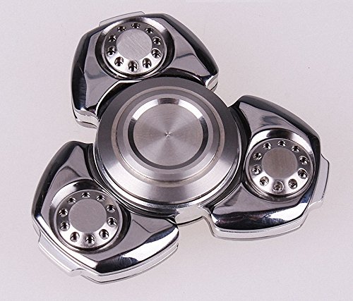 G-Hawk Zinc Alloy Tri Fidget Spinner Hand EDC Finger Spinner Toy Stress Reducer For ADD, ADHD, Anxiety, and Autism Adult Children G-Hawk Zinc Alloy Tri Fidget Spinner Hand EDC Finger Spinner Toy Stress Reducer For ADD, ADHD, Anxiety, and Autism Adult Children