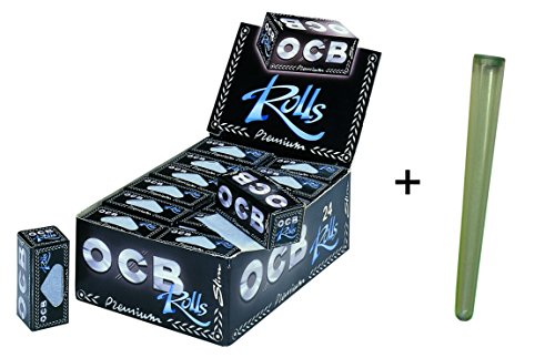 OCB 1007?OCB Premium rolls slim???24?Rouleaux + ?tui de Joint