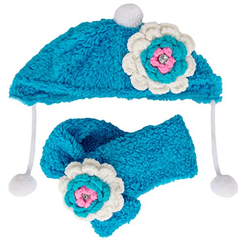 CueCue-Pet-Dog-Cat-Warm-Winter-Scarf-Knitted-Hat-Cap-Clothing