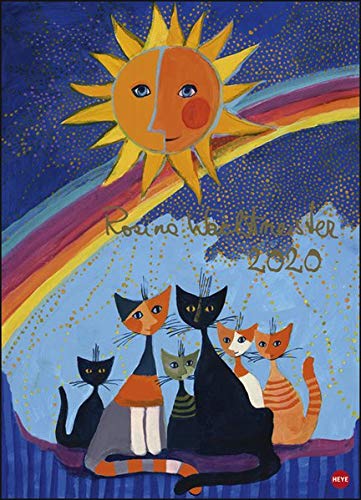 Rosina Wachtmeister Edition. Wandkalender 2020. Monatskalendarium. Spiralbindung. Format 49 x 68 cm