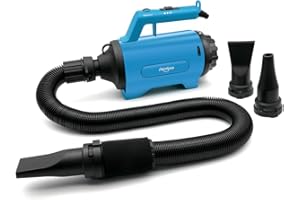 SHERNBAO Sèche-Cheveux Séchoir Animaux Pulseur Professionnel à Haute Vitesse pour Chien 3.8 HP