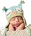 DAYAN Newborn Baby Infant Toddler Knit Crochet Photo Prop Costume Owl Hat Random Color