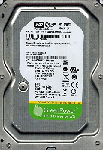 Preisvergleich Produktbild Western Digital wd10eurx-63fh1y0 DCM: eanchv2ch 1 TB