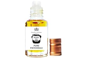 PARADISE PERFUMES & GEMS Pure Patchouli Beard Oil For Men | Moisturising | Grooming | Growth | Conditioning | Healthy Soft Beard | Vegan & Cruelty-Free | PPG | 12ml