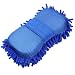 Produktbild Happyit Auto Microfaser Schwamm Handtuch Waschhandschuh Chenille Waschen Mitt Waschen Mitt Tuch Auto Waschmaschine Werkzeug Mitt Pinsel (Blau)