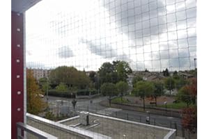 BIRD-TECH TM Clip Fijación para Redes Balcón (50 uds) + 1 Bote sellante especial