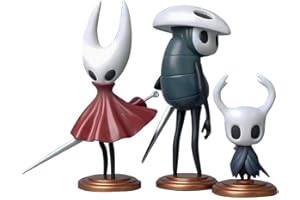 PURUUIGE 3er-Set Hollow Figure Game Knight Action Figurine Model 6-12CM PVC Cartoon Toy Statue Sammlerstücke Dekoration Geschenke