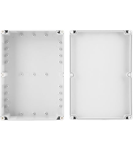 Waterdichte aansluitdoos, witte kunststof behuizing projectbehuizing DIY bedrading verbindingsdoos (200 * 120 * 56 mm Waterdichte aansluitdoos, witte kunststof behuizing projectbehuizing DIY bedrading verbindingsdoos (200 * 120 * 56 mm