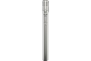 Shure SM81-LC kardioidkondensorinstrumentmikrofon för gitarr, piano och cymbaler, inkluderar swivel-adapter, dämpare-switch-l