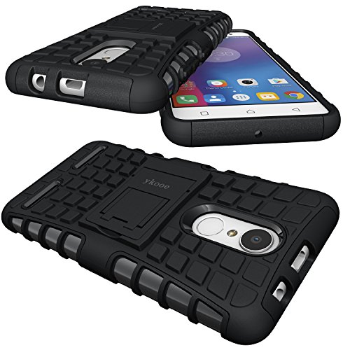 Lenovo K6 HÃ¼lle, ykooe (Silikon Series) Lenovo K6 Dual Layer Hybrid HandyhÃ¼lle Drop Resistance Handys Schutz HÃ¼lle mit StÃ¤nder fÃ¼r Lenovo K6