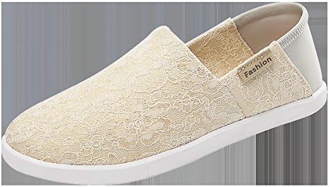 YTTY Breathable Bud Silk Cloth Women's Shoes Simple and Lightweight Shoes Outdoor Leisure Travel Shoes, Buff, 38