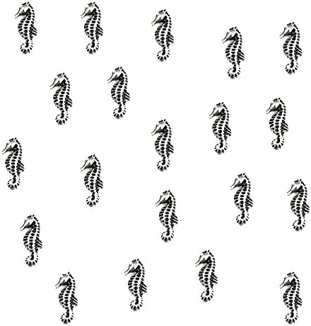 Silvertone Seahorse Floating charm fits Living memory lockets and Origami Owl style lockets