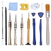 Produktbild UKCOCO 15 teile / paket Professionelle Repair Tool Kit Öffnung Pry Magnetizer Schraubendreher Werkzeuge Set für iPhone X / 8 Plus / 7 Plus / 7/6 Plus / 6 S / iPad 4/3/2 / Mini / iPod / iTouch