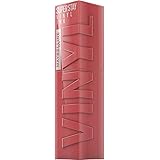 Maybelline New-York - Rouge à Lèvres Liquide - Effet Vinyl Brillant - Longue Tenue - SuperStay Vinyl Ink - Teinte : Cheeky (3