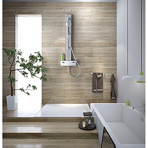 Bodyclean Columna de Ducha 1120x350mm A161 Aluminio aleación