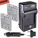 BM Premium Pack Of 2 EN-EL5 Batteries & Battery Charger Kit for Nikon Coolpix P80 P90 P100 P500 P510 P520 P530 Digital Camera + More!! RS.2949.00