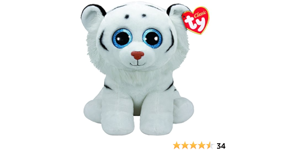 ty tundra white tiger large