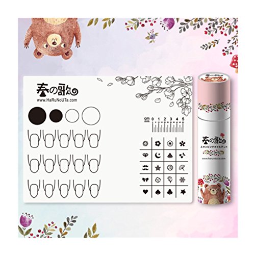 Born Pretty Silicone Stamping Mat 28*21cm Foldable Washable Pad with Box Manicure Nail Art Tool