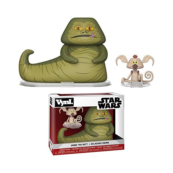 Funko Pop Jabba The Hutt y Salacious Crumb (Star Wars) Funko Pop Star Wars