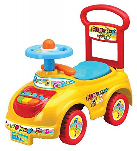 Preisvergleich Produktbild Rutschauto in 9 verschiedenen Modellen - Ein guter und preiswerter Aufsitzwagen Rutschwagen Lauflernwagen Kinderfahrzeug , Modell:Yellow Piano