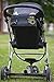 Stroller Organiser With Bonus Stroller Hook- The Must-Have Stroller Accessory. Keep All Your Essentials Easy To Reach. Fits All Major Strollers. Easy To Use. High Quality. (Black)