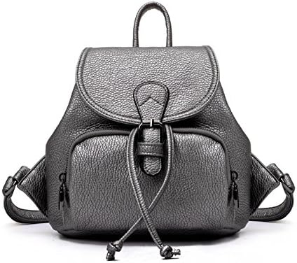 Soft leather backpack/British women's traveling bag/Travel bag/ mini Lady bag-E