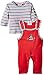 Julius Hüpeden Unisex Baby "Pirat" im Set mit Oberteil Skort Dungarees, Multicoloured (rot/malibu Blue 730405), 3-6 Months (Manufacturer size 68)